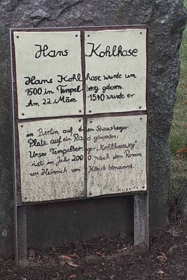 Vorschaubild: 10 Denkmal für Kohlhase ind Tempelberg