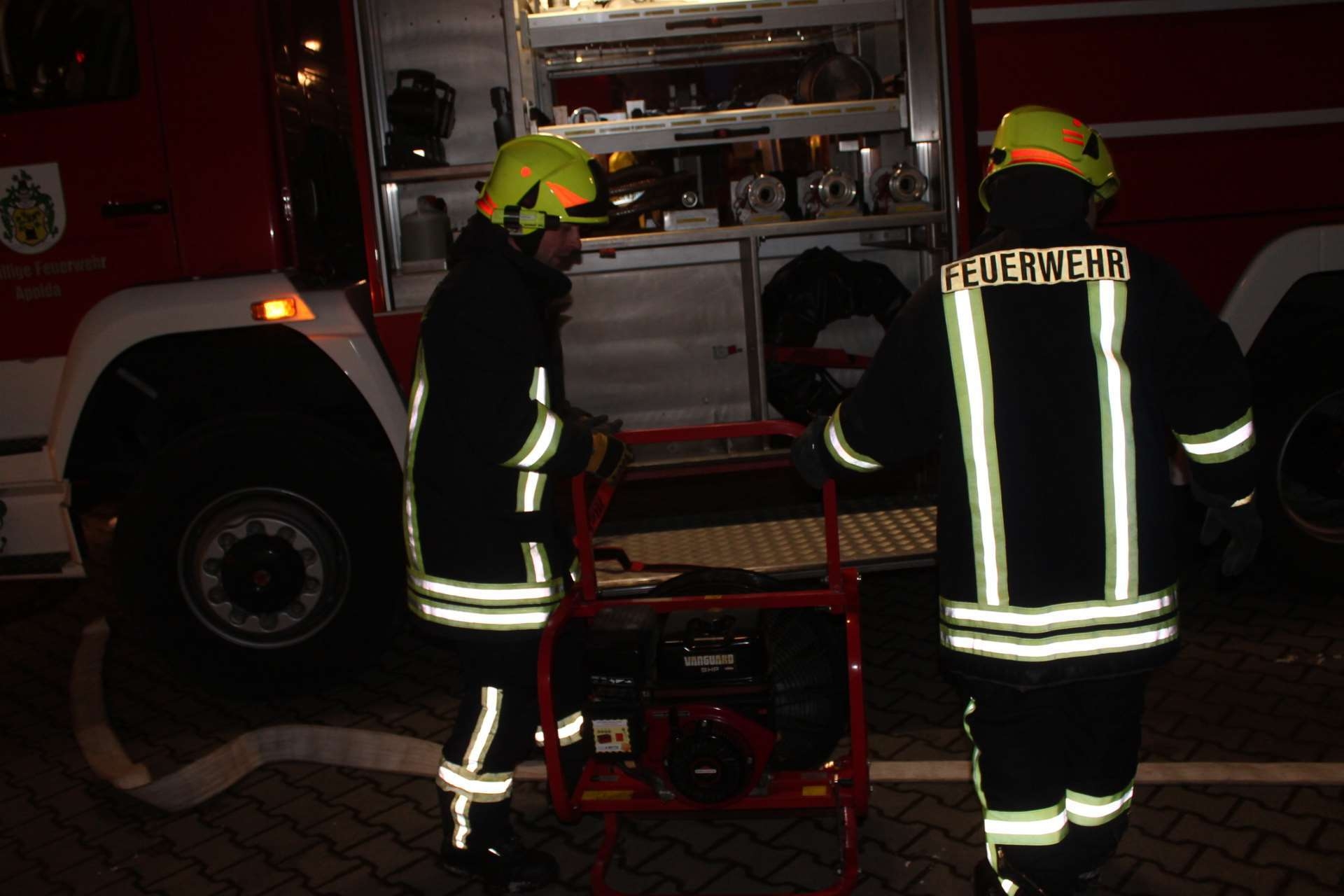 Bild: Kellerbrand Tannenweg