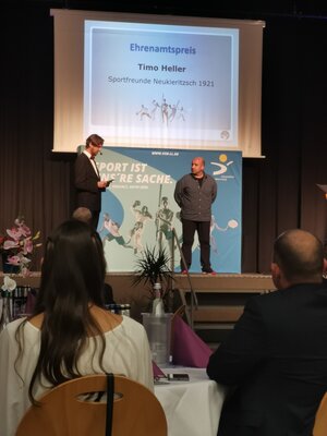 Ehrenamtspreis: Timo Heller 