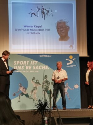 2. Platz Trainer des Jahres: Werner Kargel 