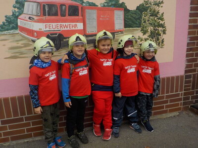 Vorschaubild: Unsere kleinen Feuerwehrmänner von den Kitanauten.