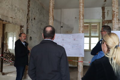 Foto des Albums: Information der Stadtverordneten zu den Baufortschritten am Kloster (25.09.2021)