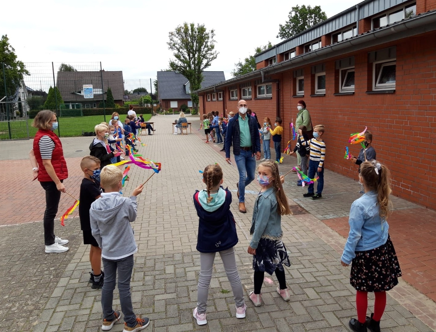 Bild: Klassenlehrer Herr Wruck
