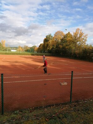 Foto des Albums: Einwintern der Tennisplätze (22.10.2021)