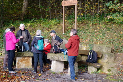Rast - S&auml;ngerbank bei Bensen -1  (Bild vergr&ouml;&szlig;ern)