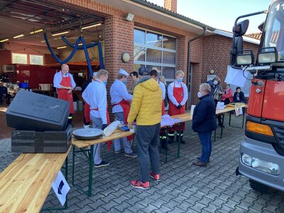 Foto des Albums: Erbsensuppe für den Förderverein Freibad Bippen