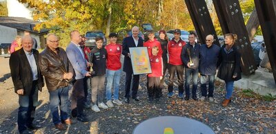 Foto des Albums: Ministerpräsident Dr. Woitke besucht den WSV 1923