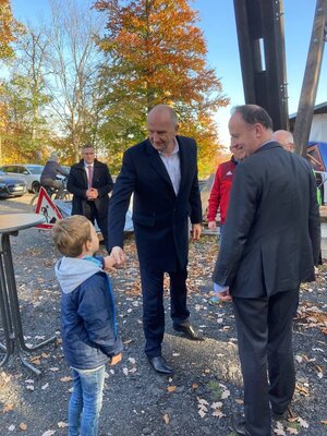 Foto des Albums: Ministerpräsident Dr. Woitke besucht den WSV 1923