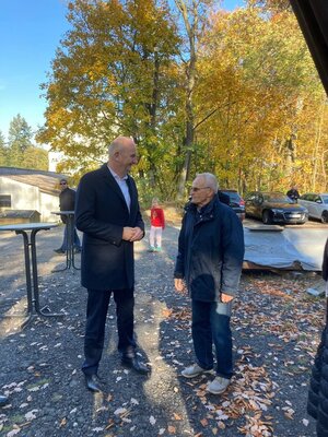Foto des Albums: Ministerpräsident Dr. Woitke besucht den WSV 1923