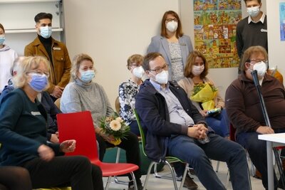 Foto des Albums: Einweihung der neuen Schülerbücherei