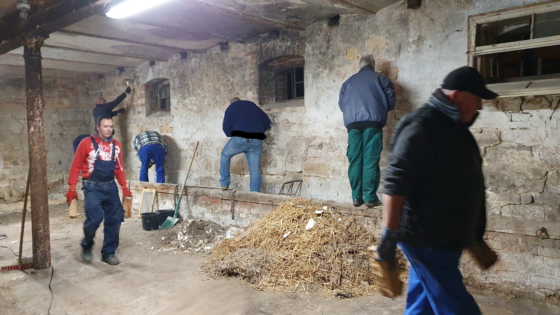 Bild : Arbeitseinsatz Schielehof