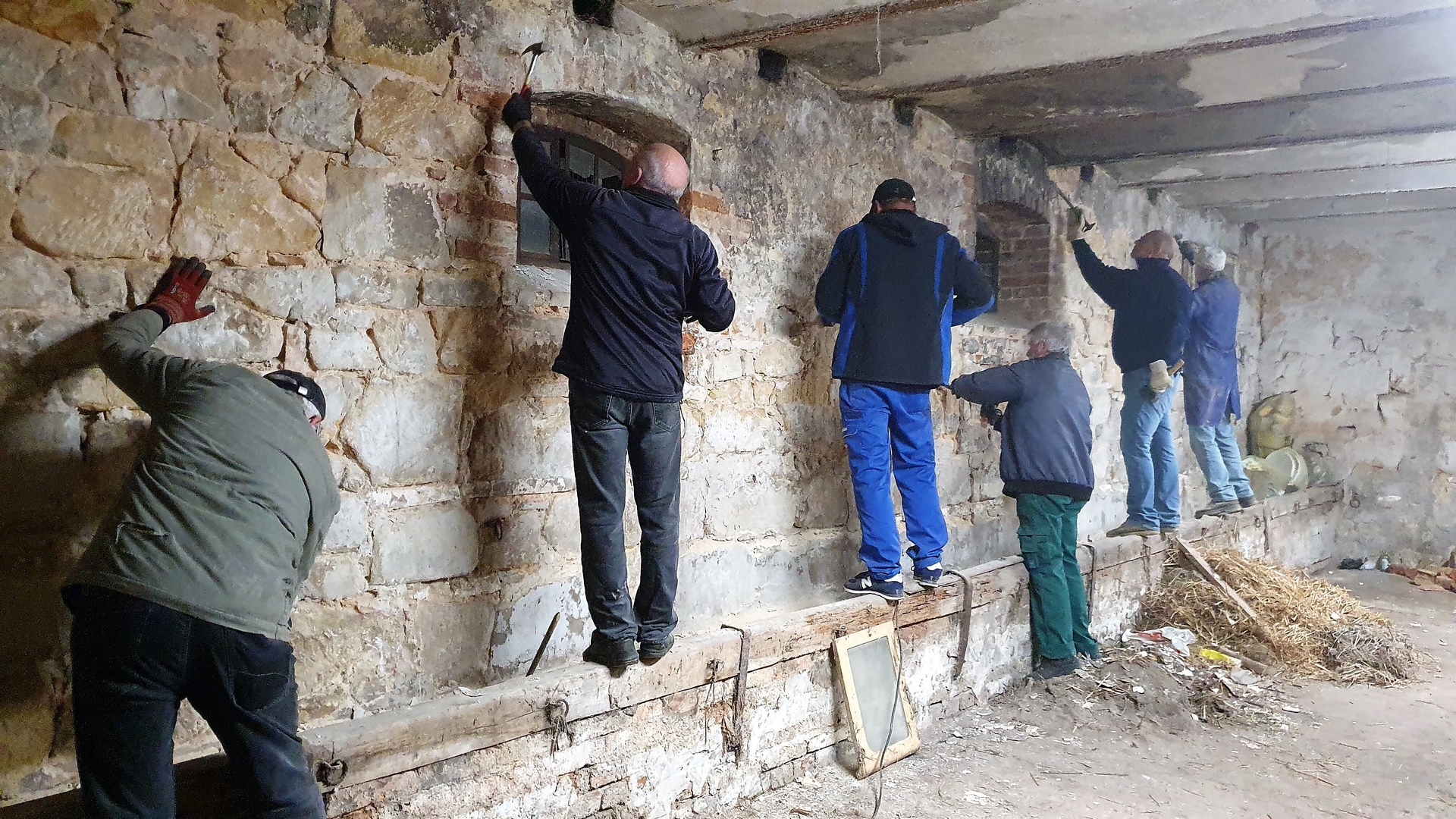 Bild : Arbeitseinsatz Schielehof