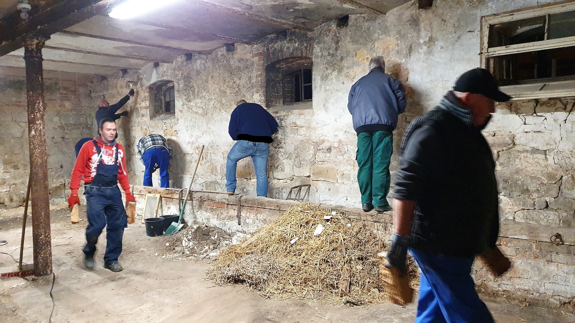 Bild : Arbeitseinsatz Schielehof