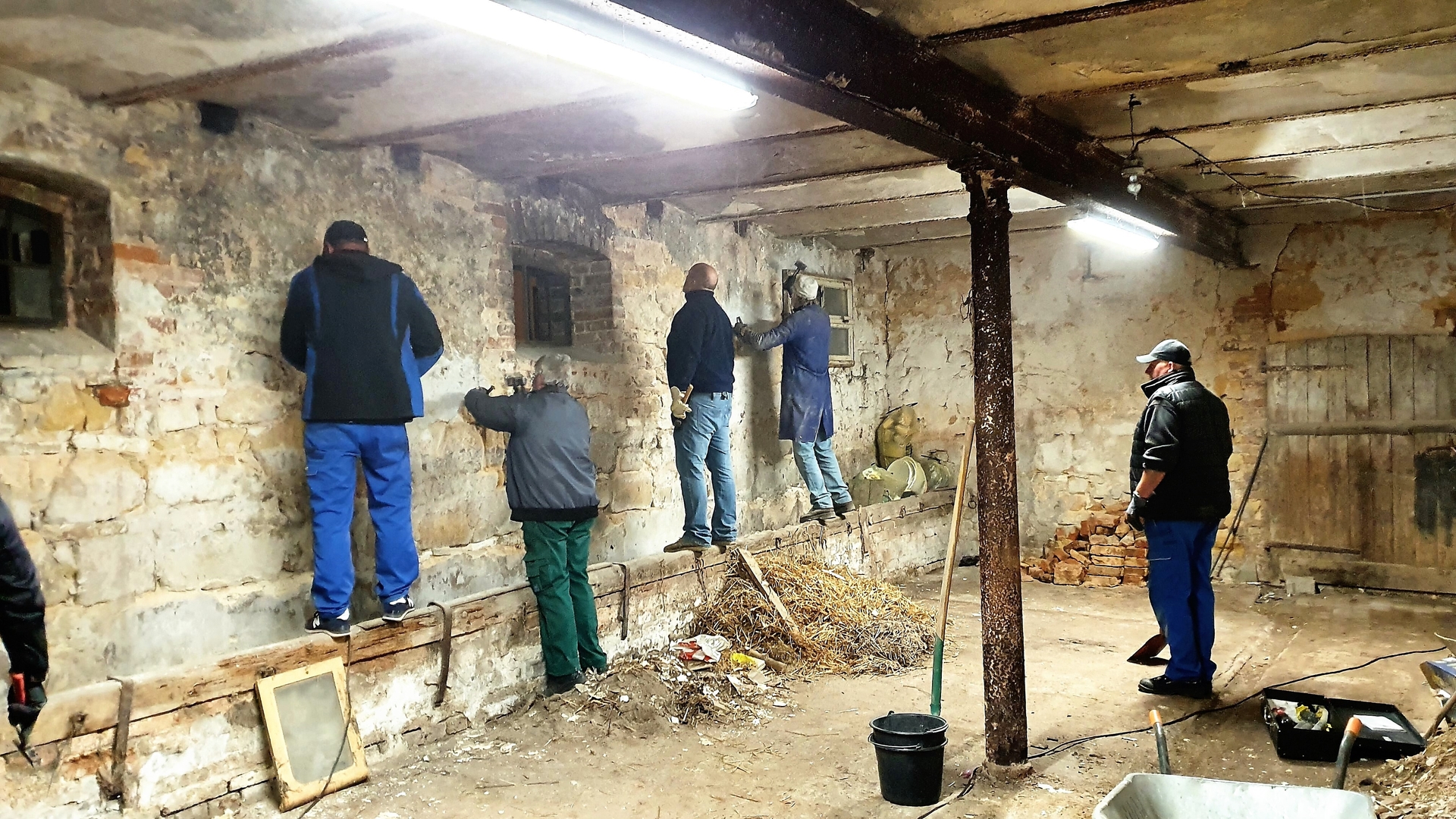 Bild : Arbeitseinsatz Schielehof