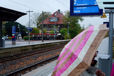 R&uuml;ckweg mit S-Bahn  (Bild vergr&ouml;&szlig;ern)