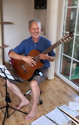 Foto des Albums: Gitarrenworkshop der Mosaic Guitars