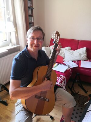 Foto des Albums: Gitarrenworkshop der Mosaic Guitars