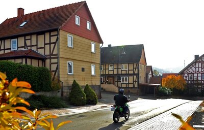 Geburtshaus von Heinrich Ruppel in Neukirchen  (Bild vergrößern)