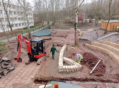 Foto des Albums: Bauarbeiten im Garten 2020 /2021/2022