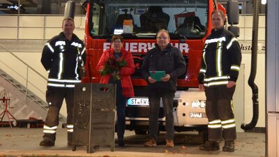 Foto des Albums: Erste Verabschiedung nach BHKG im Löschzug Bevergern