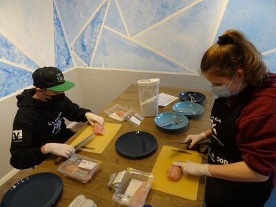 Foto des Albums: Chicken Nuggets mit Kartoffelspalten