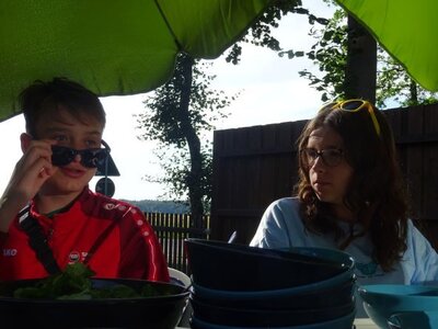 Foto des Albums: Gesund! Salat mit Hähnchenstreifen