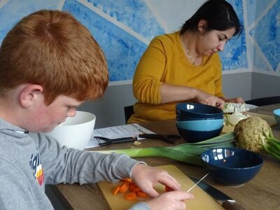 Foto des Albums: Sommerferienaktion: Kochen mit Kids