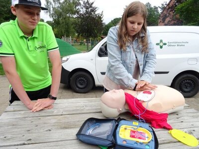 Foto des Albums: Sommerferienaktion: Outdoor-Erste-Hilfe