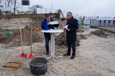 Vorschaubild: Bürgermeister Thomas Zenker präsentiert den Masterplan