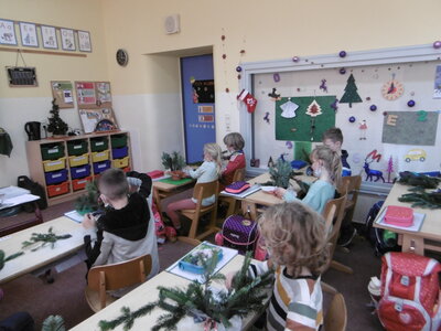 Foto des Albums: 1c Weihnachtsbasteln