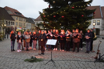 Foto des Albums: Licht im Advent - Chor des Wittstocker Gymnasiums (17.12.2021)