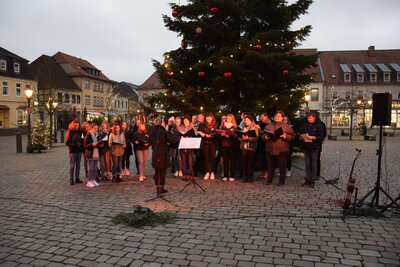 Foto des Albums: Licht im Advent - Chor des Wittstocker Gymnasiums (17.12.2021)