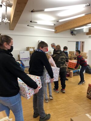 Foto des Albums: Weihnachtspäckchenaktion