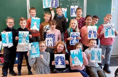 Foto des Albums: Kunst in unserer Grundschule (19. 01. 2022)
