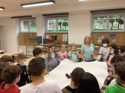 Foto des Albums: Naturparkmodul: Fledermaus (Klasse 4b)