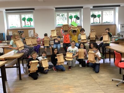 Foto des Albums: Naturparkmodul: Fledermaus (Klasse 4b)