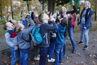 Foto des Albums: Naturparkmodul: Fledermaus (Klassen 4a und 4b)