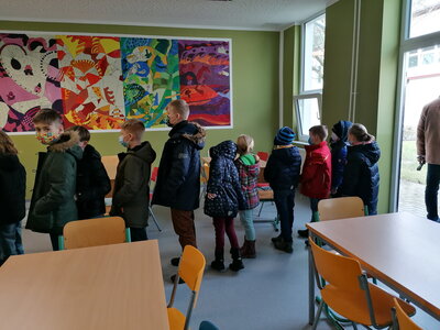 Foto des Albums: Eröffnung der Schulspeisung in Glöwen (08. 02. 2022)