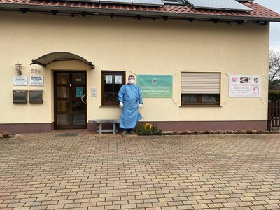 Foto des Albums: Eröffnung des Corona Testcenter Friedland
