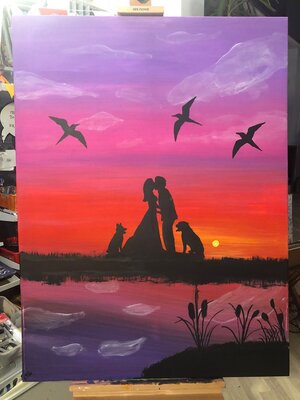Kunstwerk Amy 