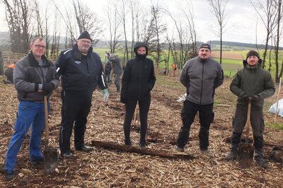 Foto des Albums: Bürgerwald - Pflanzaktion 19.02.2022 (19. 02. 2022)