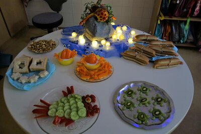 Die Unterwassertiere sehen ganz sch&ouml;n lecker aus!  (Bild vergr&ouml;&szlig;ern)