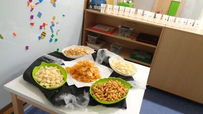 Kleine Knabbereien d&uuml;rfen im Fasching nicht fehlen.  (Bild vergr&ouml;&szlig;ern)