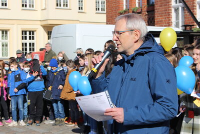 Foto des Albums: Sternenmarsch der Wittstocker Schulen (01.03.2022)