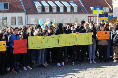 Foto des Albums: Sternenmarsch der Wittstocker Schulen (01.03.2022)