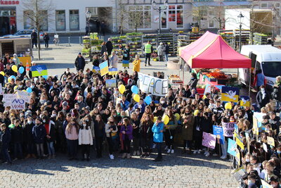 Foto des Albums: Sternenmarsch der Wittstocker Schulen (01.03.2022)