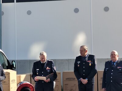 Foto des Albums: Übergabe Feuerwehrsauger