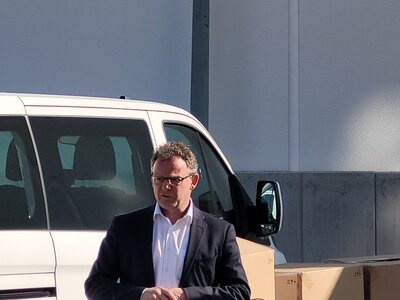 Foto des Albums: Übergabe Feuerwehrsauger