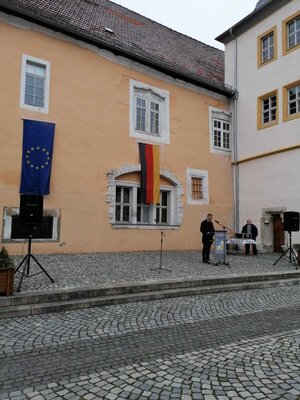 Foto des Albums: Friedenskundgebung - am 04.03.2022 auf dem Marktplatz Bad Tennstedt