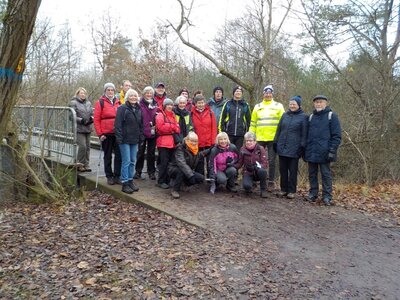 Foto des Albums: Tour 4 der Winterwanderung der Senior*innen: Wanderung im heimischen Maintal